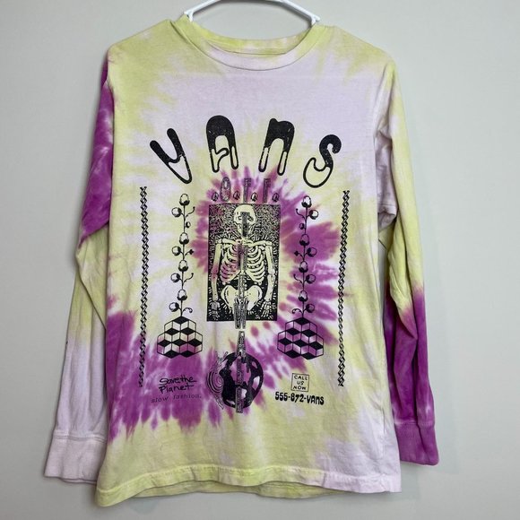 Vans Tops - VANS Tie Dye Long Sleeve Slow Fashion Tee